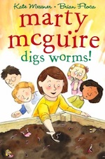 Cover of Marty McGuire digs worms!