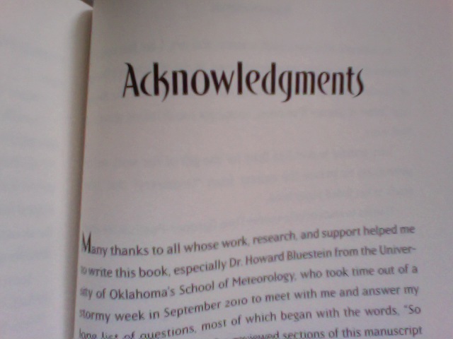 Writing acknowledgements for dissertation